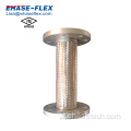 Junta flexível de metal de conexão de flange